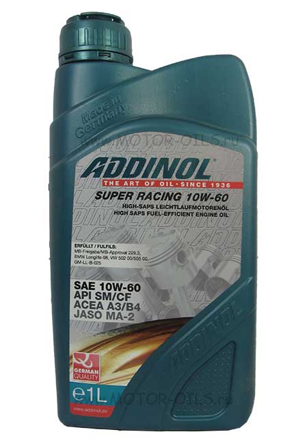 �������� ����� ADDINOL Super Racing 10W-60 (1_����)