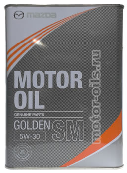 �������� ����� MAZDA MOTOR OIL GOLDEN SM 5W-30 (4_�����/OEM:K004W0512J)