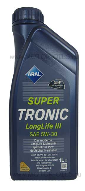 �������� ����� ARAL SUPER TRONIC LongLife III SAE 5W-30 (1_����)