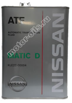 ��������������� ����� NISSAN ATF Matic D (4_�����/OEM:KLE22-00004)