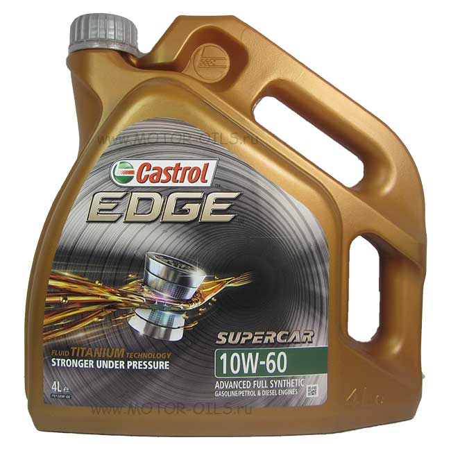 �������� ����� Castrol EDGE SUPERCAR 10W-60 (4_�����)