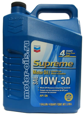 �������� ����� Chevron Supreme 10W-30 (3.785_�����)