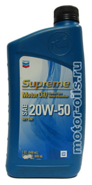 �������� ����� Chevron Supreme 20W-50 (0.946_�����)