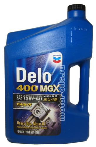 �������� ����� Chevron Delo 400 MGX SAE 15W-40 (3.785_�����)