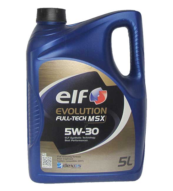 �������� ����� ELF EVOLUTION FULL-TECH MSX 5W-30 (5_������)