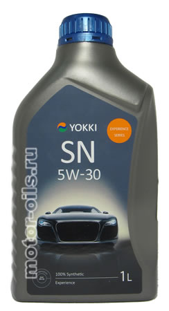 �������� ����� YOKKI Experiance SN 5W-30 100% Synthetic (1_����)