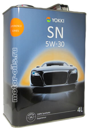 �������� ����� YOKKI Experiance SN 5W-30 100% Synthetic (4_�����)