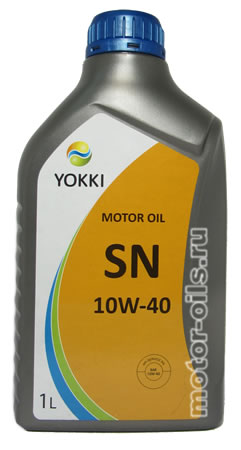 �������� ����� YOKKI MOTOR OIL SN 10W-40 (1_����)