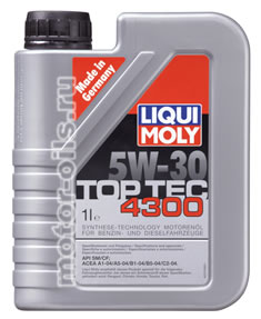 �������� ����� Liqui Moly Top Tec 4300 5W-30 (1_����/���.8030)