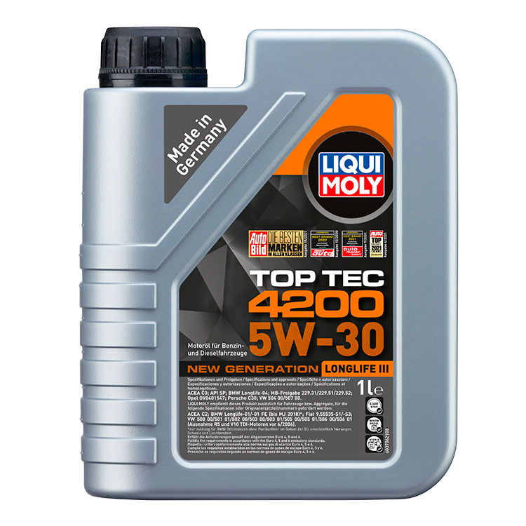 �������� ����� Liqui Moly Top Tec 4200 5W-30 LongLife III (1_����)