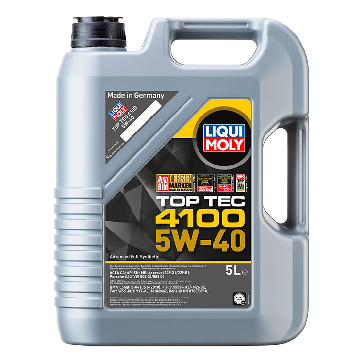 �������� ����� Liqui Moly Top Tec 4100 5W-40 (5_������)