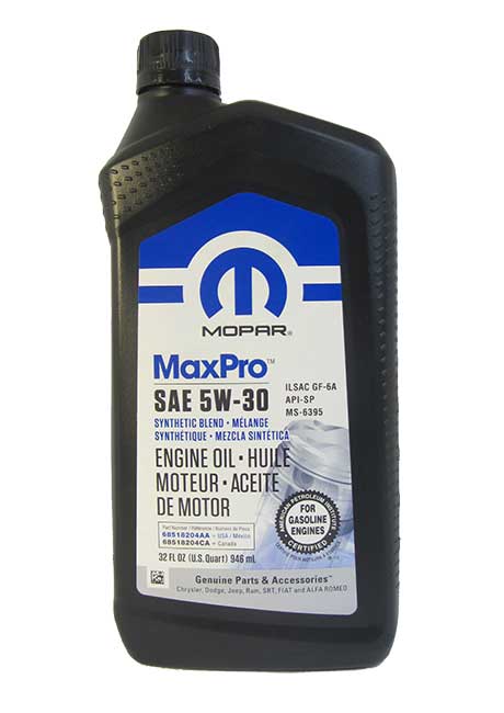 �������� ����� Mopar MaxPro SAE 5W-30 (0,946_�����)