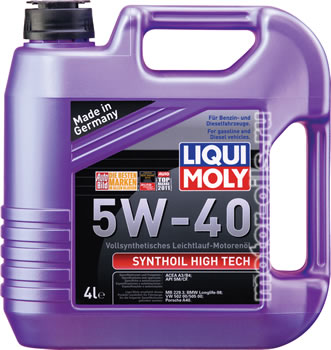 �������� ����� Liqui Moly Synthoil High Tech 5W-40 (4_�����/���.1915)