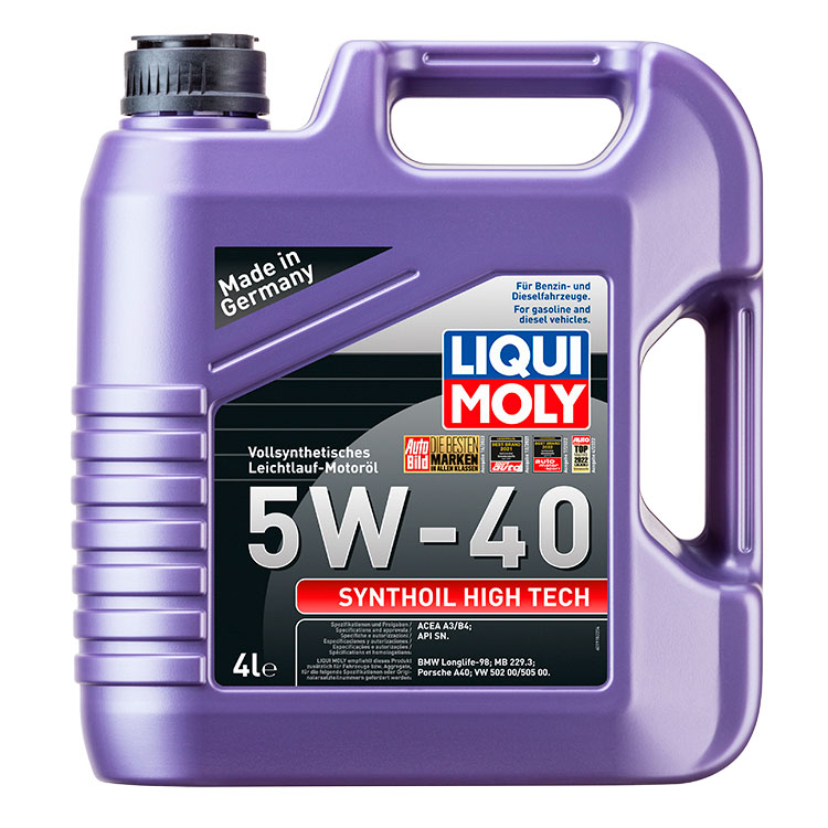 �������� ����� Liqui Moly Synthoil High Tech 5W-40 (4_�����)