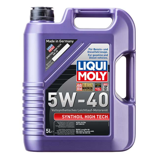 �������� ����� Liqui Moly Synthoil High Tech 5W-40 (5_������/���.1925)