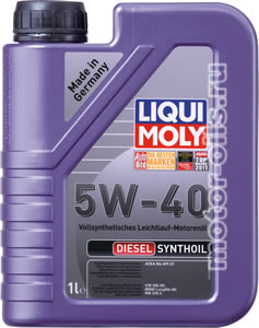 �������� ����� Liqui Moly Diesel Synthoil 5W-40 (1_����/���.1926)
