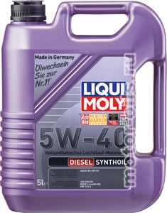 �������� ����� Liqui Moly Diesel Synthoil 5W-40 (5_������/���.1927)