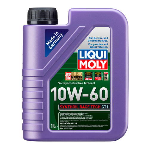 �������� ����� Liqui Moly Synthoil Race Tech GT1 10W-60 (1_����)