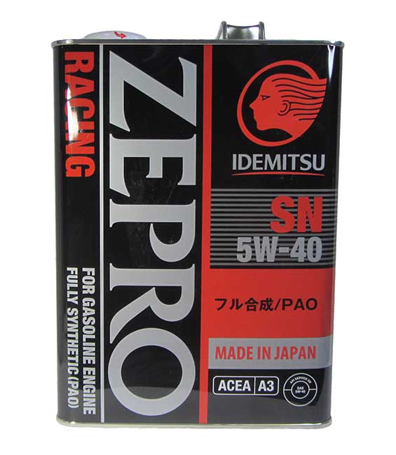 �������� ����� IDEMITSU ZEPRO RACING SN 5W-40 (4_�����)