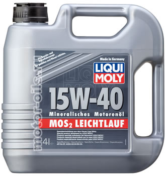 �������� ����� Liqui Moly Mos2 Leichtlauf 15W-40 (4_�����/���.1949)