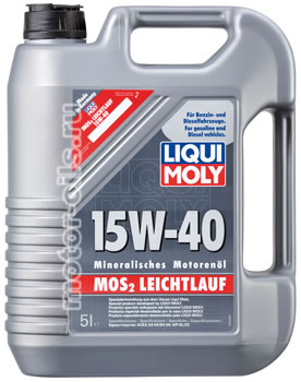 �������� ����� Liqui Moly Mos2 Leichtlauf 15W-40 (5_������/���.1933)