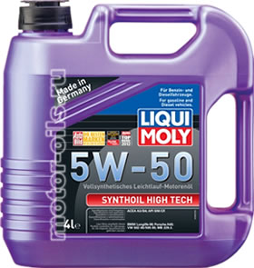 �������� ����� Liqui Moly Synthoil High Tech 5W-50 (4_�����/���.9067)