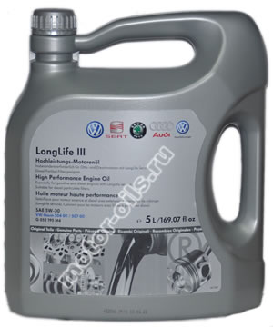 �������� ����� VOLKSWAGEN G 052 195 M4 LongLife III SAE 5W-30 (5_������)