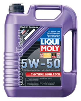 �������� ����� Liqui Moly Synthoil High Tech 5W-50 (5_������/���.9068)