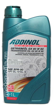 ��������������� ����� Addinol Getriebeol GX 80W90 (1_����)