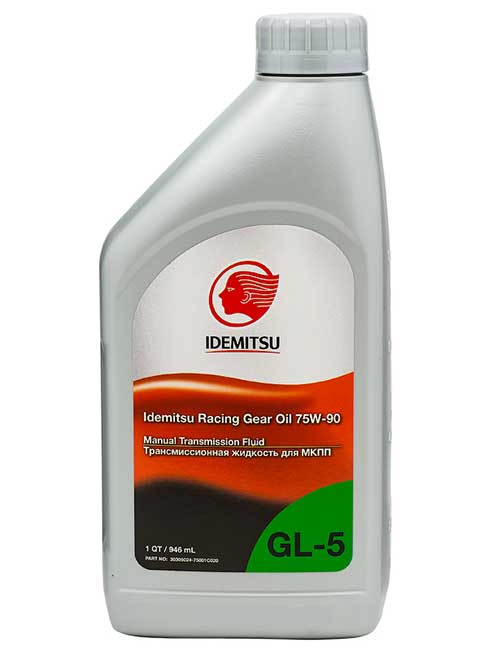 ��������������� ����� IDEMITSU RACING GEAR OIL 75W-90 (0,946_�����)