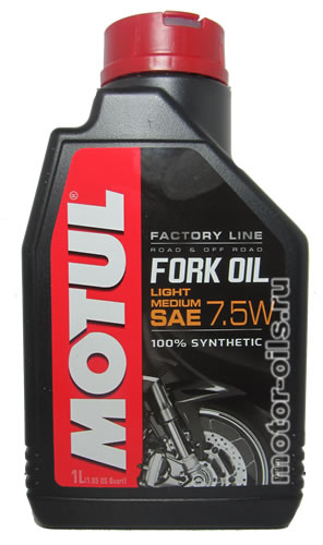MOTUL FACTORY LINE FORK OIL SAE 7.5W (1_����)