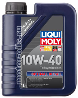 �������� ����� Liqui Moly Optimal Diesel 10W-40 (1_����/���.3933)