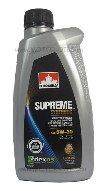 �������� ����� Petro-Canada Supreme Synthetic 5W-30 (1_����)