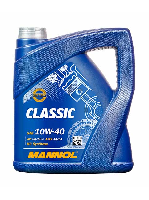 �������� ����� Mannol Classic SAE 10W-40 (4_�����)
