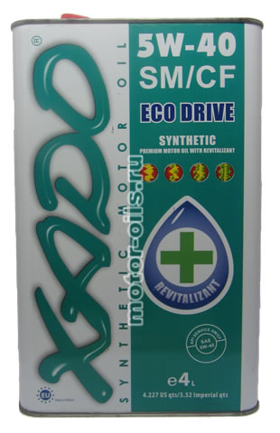 �������� ����� XADO ATOMIC OIL 5W-40 SM/CF ECO DRIVE (4_�����)