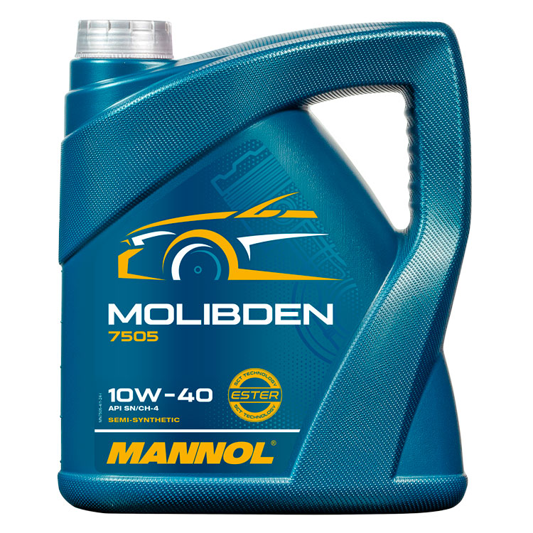 �������� ����� Mannol 7505 Molibden 10W-40 (4_�����)