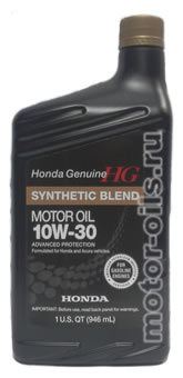 HONDA Synthetic Blend Motor Oil 10W-30 (0,946_/OEM:08798-9035)