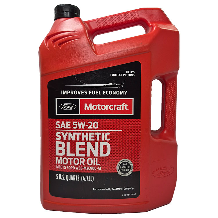 �������� ����� FORD MOTORCRAFT SAE 5W-20 Synthetic Blend (4,73_�����)