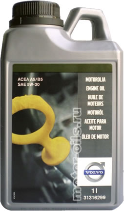 �������� ����� VOLVO ENGINE OIL SAE 5W-30 ACEA A5/B5 (1_����/OEM:31316299)