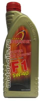 �������� ����� JB German Oil Super RS Power F1 5W-40 (1_����)