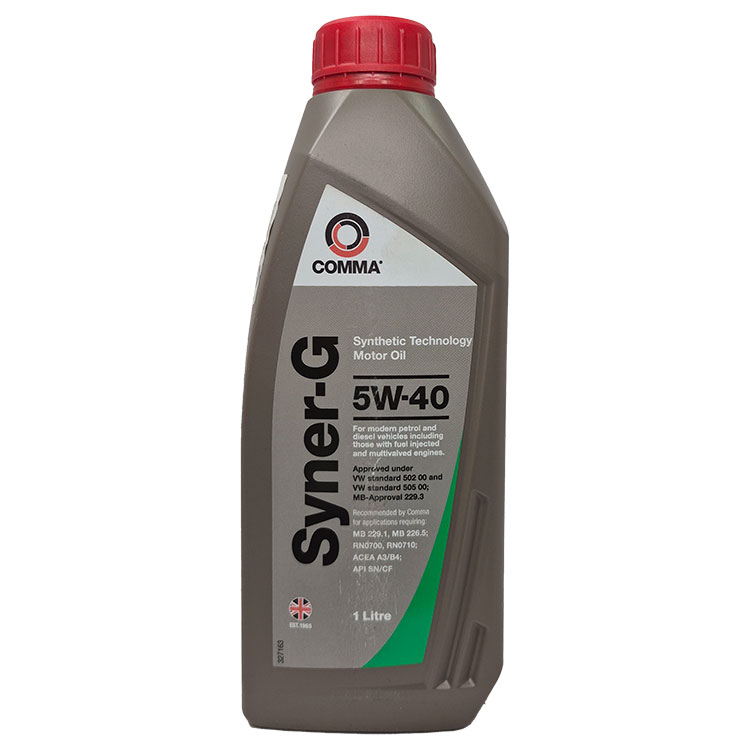 �������� ����� COMMA Syner-G 5W-40 (1_����)