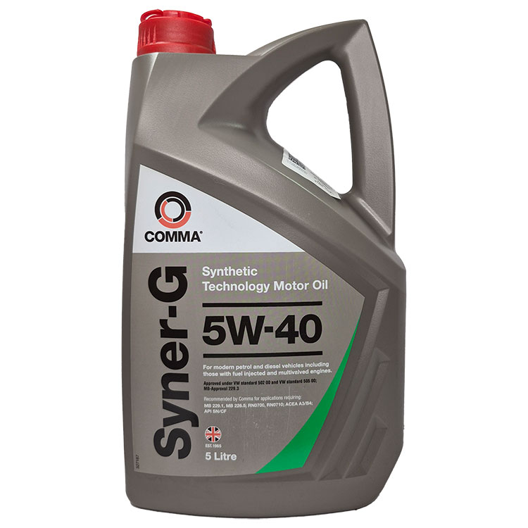 �������� ����� COMMA Syner-G 5W-40 (5_������)