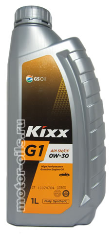 �������� ����� KIXX G1 0W-30 SN/CF (1_����)