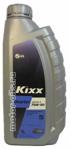��������������� ����� KIXX Geartec GL-5 75W-90 (1_����)