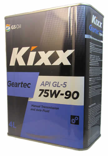 ��������������� ����� KIXX Geartec GL-5 75W-90 (4_�����)