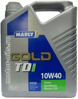 �������� ����� MARLY Gold TDI 10w-40 (5_������)
