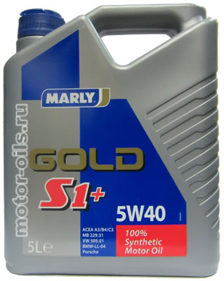 �������� ����� MARLY Gold S+ 5w-40 (5_������)