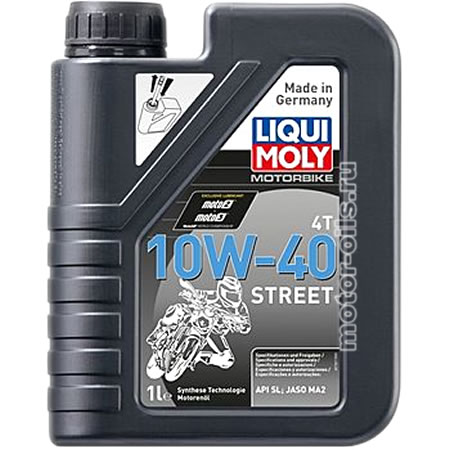 �������� ����� Liqui Moly MOTORBIKE 4T 10W-40 STREET (1_����/���.7609)
