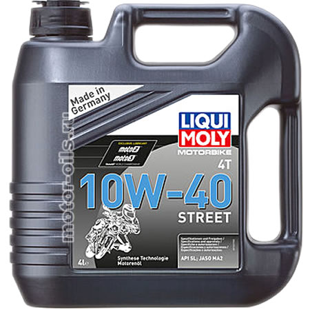 �������� ����� Liqui Moly MOTORBIKE 4T 10W-40 STREET (4_�����/���.7512)