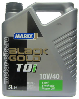 �������� ����� MARLY Black Gold TDI 10w-40 (5_������)
